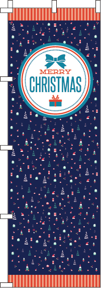 MerryChristmas(メリークリスマス)のぼり旗(60×180ｾﾝﾁ)_0180259IN