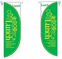 ミドルRフラッグ LUNCH 3 N-6026 【発送時期】2-3営業日後 (お取り寄せ商品)