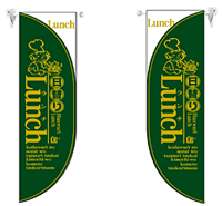ミドルRフラッグ LUNCH 4 N-6027 【発送時期】2-3営業日後 (お取り寄せ商品)
