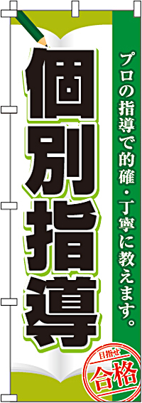 個別指導のぼり旗(60×180ｾﾝﾁ)_0270046IN