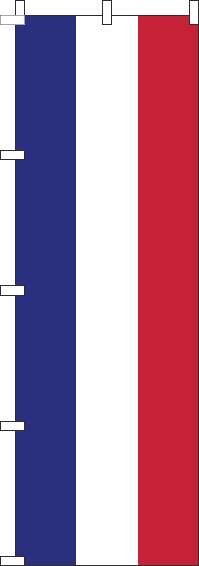 オランダのぼり旗国旗(60×180ｾﾝﾁ)_0740030IN