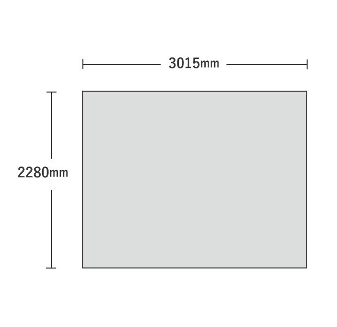 【データ入稿】ワイドビッグバナー トロマット 3015mm×2280mm(器具付)