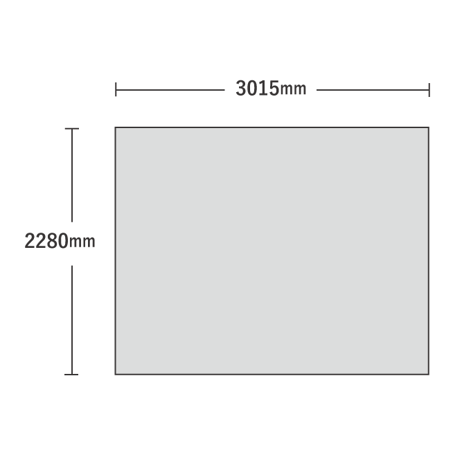 【データ入稿】ワイドビッグバナー　プリント生地のみ　トロマット　3060mm×2300mm