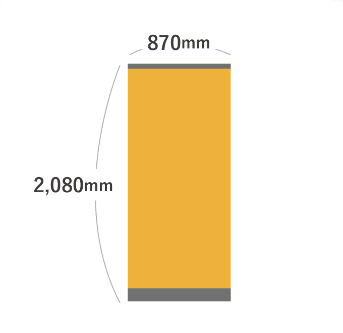 【データ制作】シームレスロールスクリーンバナーW850（器具付）