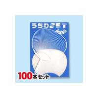 シールカット済うちわキット(ミドルサイズ)100本入り k21-13-100【プリンター印刷不可】 【発送時期】2-3営業日後 (お取り寄せ商品)